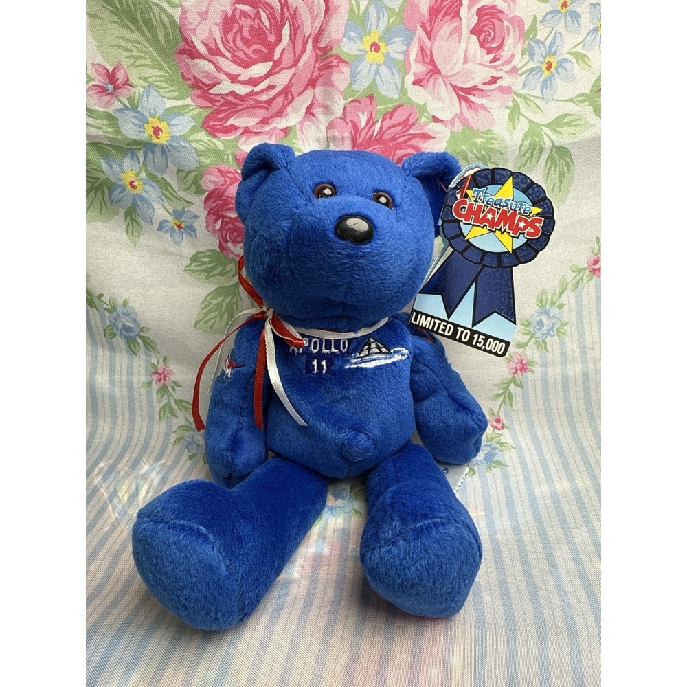 Treasure Champs "Splashdown" Apollo 11 Bear 1999‎ #08227 9"